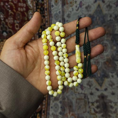 سبحة تراب كهرمان بولندي ريحة فواحة