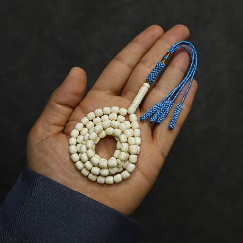 سبحة مستكة ٩٩ خرزة بصمة العاج