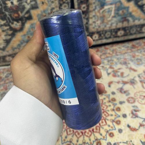 خيط سبحة كحلي مبروم مقاس 6