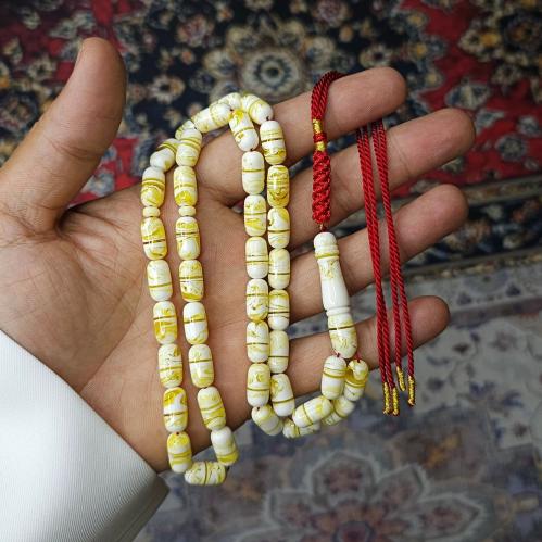 سبحة مستكة قشطة بالعسل مشخط
