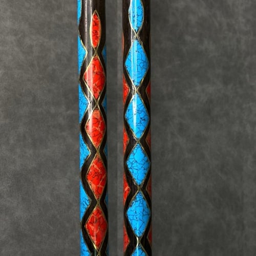 عصا عكاز من خشب بنجي طبيعي