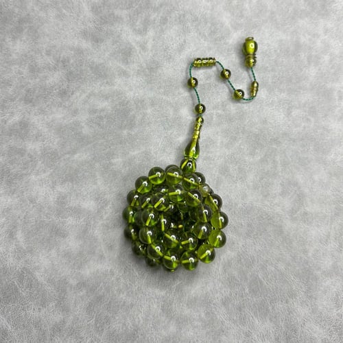 سبحة فاتوران زيتي تمليكه شفاف