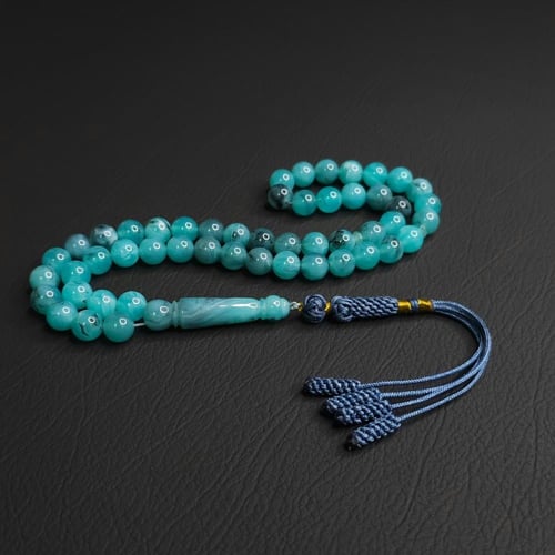 مسباح بكلايت تركواز مع كركوشة تفصال