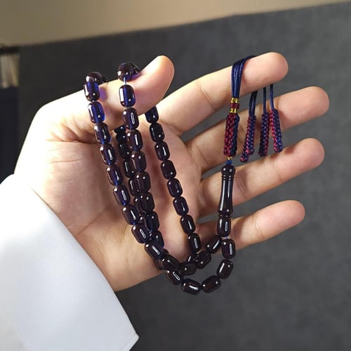 سبحة زعفراني لون حرباء