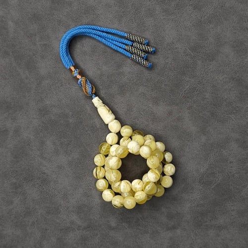 سبحه مستكه رائحة مستمرة مع كركوشة سماوي تفصال