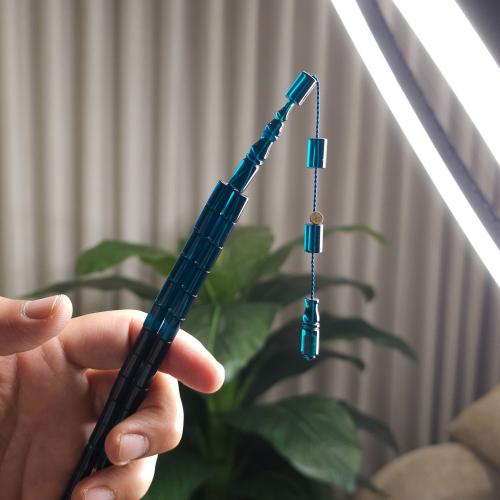 سبحة القلم حرباء غامق فاتوران تمليكه