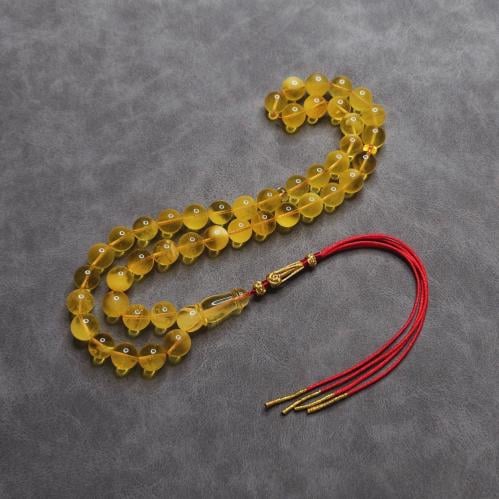 سبحة كهرمان كلنقرادي طبيعي
