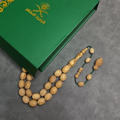 سبحة مرجان يسر أبيض
