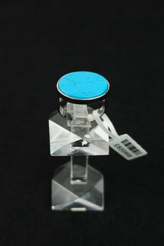 خاتم ملكي فضه مع فيروز