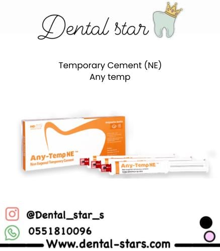 Temporary cement for crown & bridge Non Eugenol