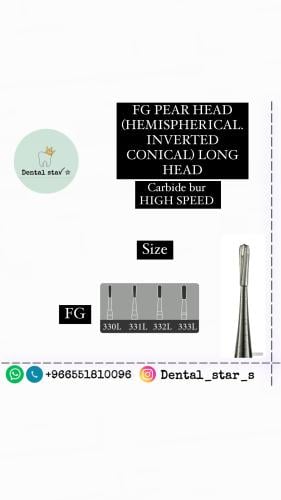 FG PEAR HEAD (HEMISPHERICAL. INVERTED CONICAL LONG...