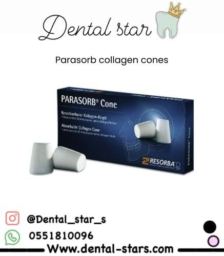 Parasorb collagen cones