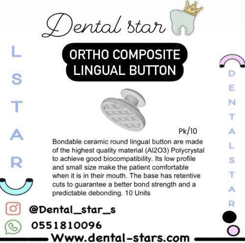 ORTHO COMPOSITE LINGUAL BUTTON
