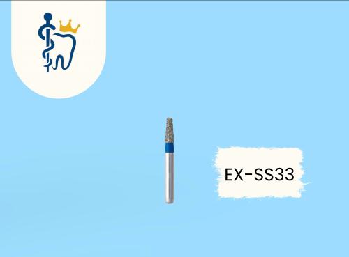 EX-SS33 Diamond bur FG x.short size