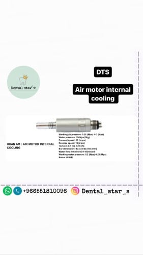 DTS Air motor internal cooling