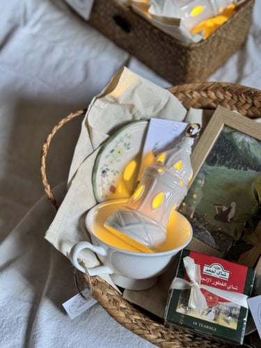 سلة رمضانية انيقة