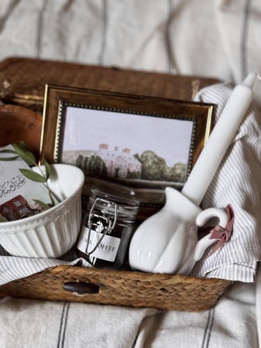 سلة المنزل الريفي