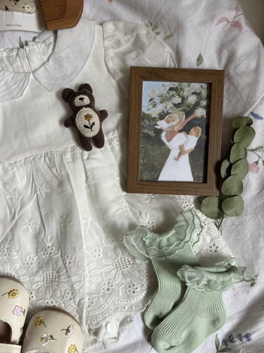 سلة مولودة لطيفة