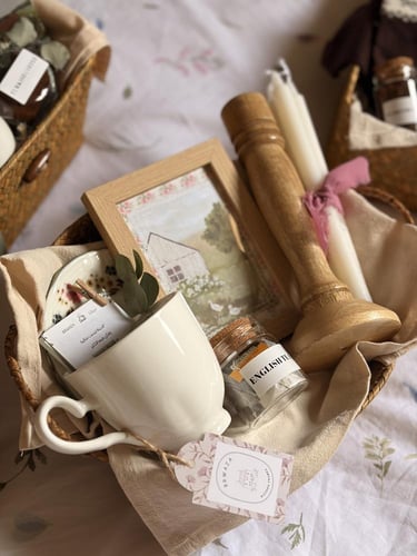 سلة المنزل اللطيفة