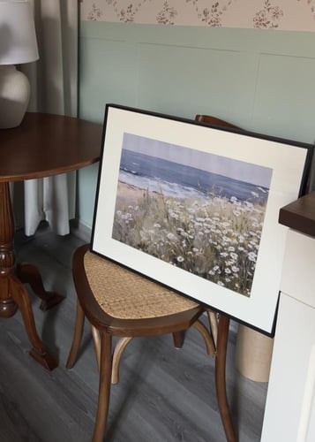 لوحة عتيقة ريفية