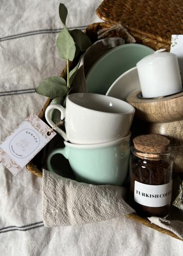 سلة قهوة لشخصين