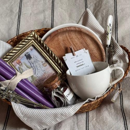 سلة اللافندر