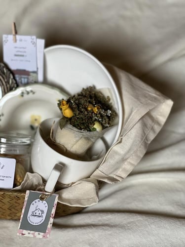 سلة فتاة الزهور