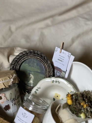 سلة فتاة الزهور