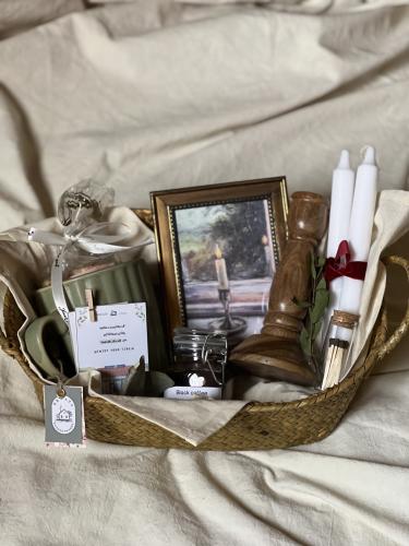 سلة ضوء الشمعة