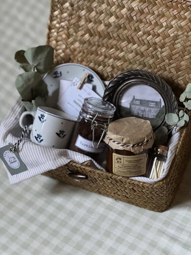 سلة منزل أنيقة