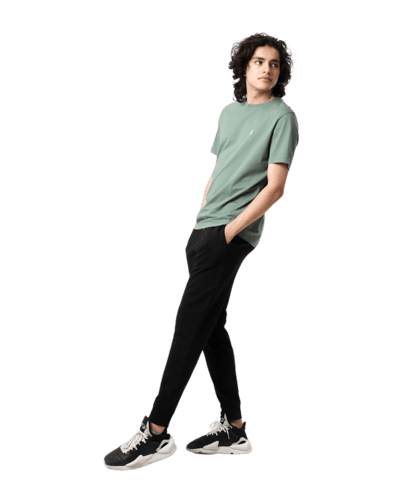 تيشيرت "آدمي" كلاسيكي قطن عضوي خالص