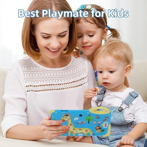 تابلت للأطفال مقاس 7 بوصة من سي ايديا، لون أزرق، س...