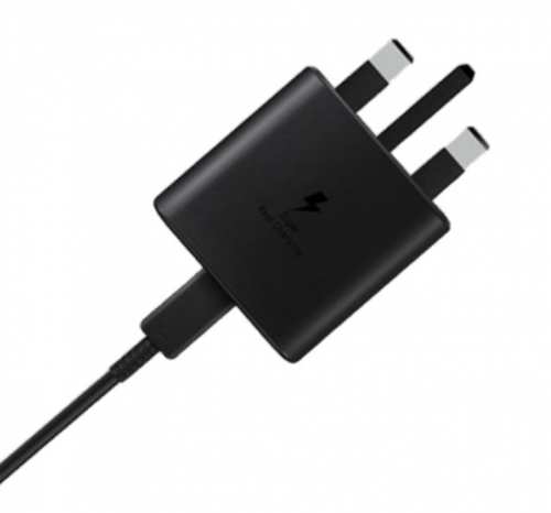 شاحن سامسونج سريع 25 واط ، اسود