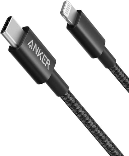 كيبل Anker القماشي Type-C إلى Lightning بطول 3 متر...