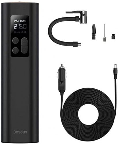 مضخة نفخ هواء سوبر ميني بيسوس مع ضوء ال اي دي – 12...