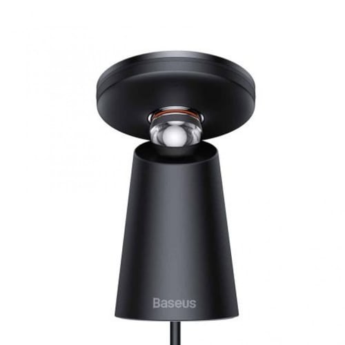 شاحن لاسلكي بحامل مغناطيسي بسيط من باسيوس، اسود