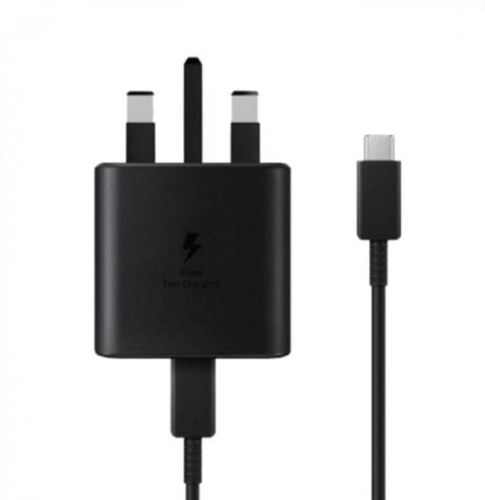 شاحن سامسونج سريع 25 واط ، اسود