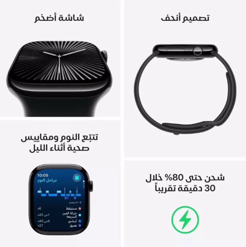 ابل، ساعة الجيل العاشر، جي بي اس، خاصية الاتصال، 4...