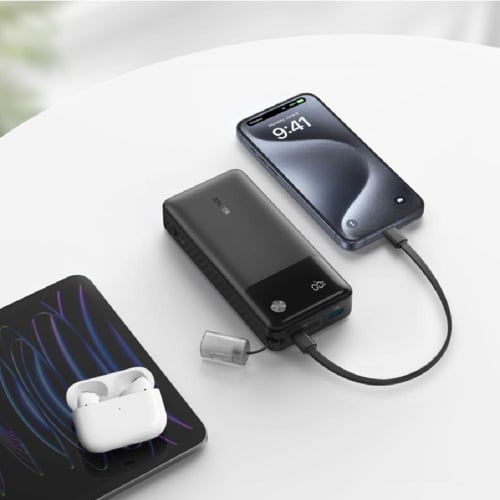 انكر - بطارية متنقلة بسعة 20,000 ملي امبير بقوة 30...