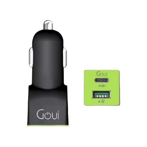 شاحن سياره بقوة 38w شركة GQUi