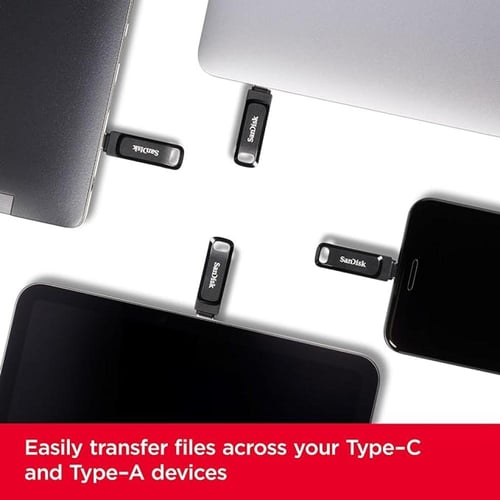 فلاشة سان ديسك 128 جيجا USB -TYPE C