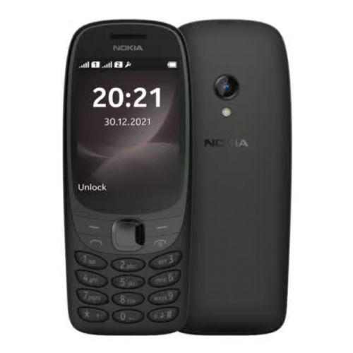 نوكيا نوكيا 6310 بشريحتين،شبكة 4G LTE - اسود