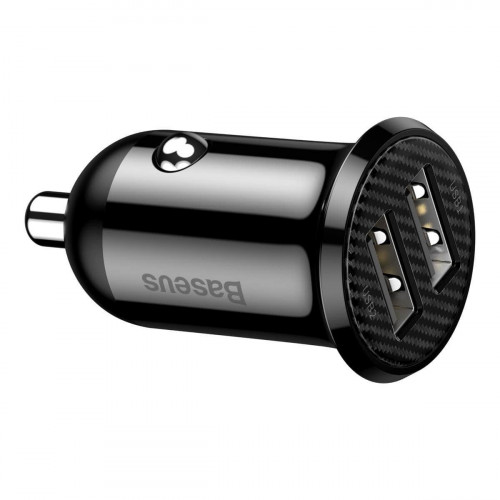 شاحن السيارة Baseus Grain Pro Car Charger (Dual US...