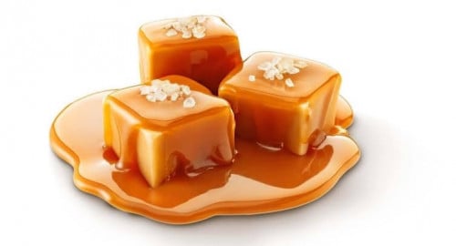 Salted caramel ice cream half liter