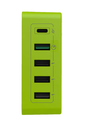 منصة شحن من قوي 5 مخرجات شاحن سريع PD 36 وات