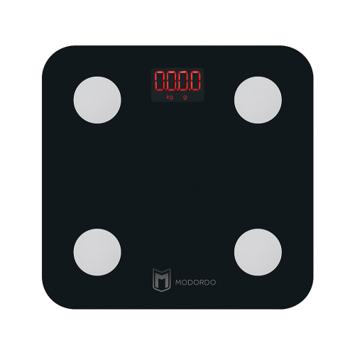 ميزان ذكي من MOOOMAX BODY FAT SCALE لون اسود