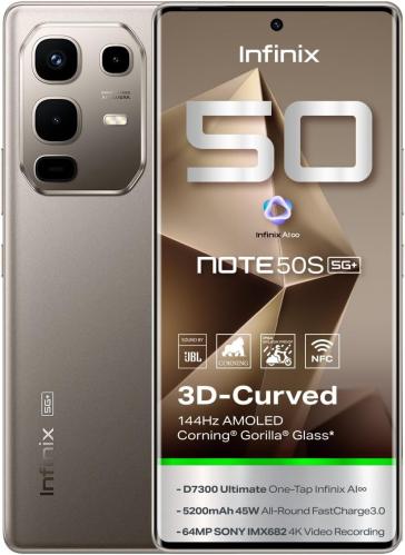 هاتف من إنفينيكس نوت 50 إس شبكة الجيل الخامس 16 جي...