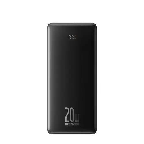 باور بانك من بيسوس 27,600mAh 20W ملي امبير أسود