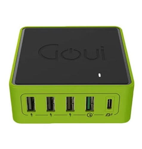 منصة شحن من قوي 5 مخرجات شاحن سريع PD 36 وات