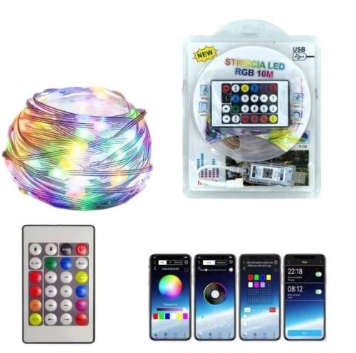 إضائة تخييم من ستريسيا LED RGB 10M